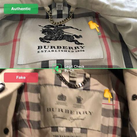 burberry brit real vs fake|identify burberry raincoat.